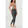 imageODODOS ODLEX 2Pack High Waist 78 Length Workout Leggings for Women 25quot  28quot Tummy Control Atheltic Yoga PantsBlackcharcoal