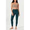 imageODODOS ODLEX 2Pack High Waist 78 Length Workout Leggings for Women 25quot  28quot Tummy Control Atheltic Yoga PantsBlackforest Teal