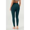 imageODODOS ODLEX 2Pack High Waist 78 Length Workout Leggings for Women 25quot  28quot Tummy Control Atheltic Yoga PantsBlackforest Teal