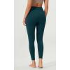 imageODODOS ODLEX 2Pack High Waist 78 Length Workout Leggings for Women 25quot  28quot Tummy Control Atheltic Yoga PantsBlackforest Teal