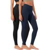 imageODODOS ODLEX 2Pack High Waist 78 Length Workout Leggings for Women 25quot  28quot Tummy Control Atheltic Yoga PantsBlacknavy