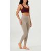 imageODODOS ODLEX 2Pack High Waist 78 Length Workout Leggings for Women 25quot  28quot Tummy Control Atheltic Yoga PantsBlacktaupe