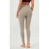 imageODODOS ODLEX 2Pack High Waist 78 Length Workout Leggings for Women 25quot  28quot Tummy Control Atheltic Yoga PantsBlacktaupe