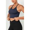 imageODODOS Womens Crop 3Pack Waffle Knit Seamless Camisole Cropped Tank TopsNightwindsurferlotus