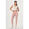 imageODODOS 2 Pack Buttery Soft Cross Waist Leggings with Pockets for Women ODCLOUD 25quot  28quot Crossover Lounge Yoga PantsBlackdusty Pink