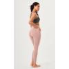 imageODODOS 2 Pack Buttery Soft Cross Waist Leggings with Pockets for Women ODCLOUD 25quot  28quot Crossover Lounge Yoga PantsBlackdusty Pink