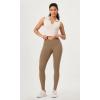 imageODODOS 2 Pack Buttery Soft Cross Waist Leggings with Pockets for Women ODCLOUD 25quot  28quot Crossover Lounge Yoga PantsBlacklight Brown