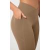 imageODODOS 2 Pack Buttery Soft Cross Waist Leggings with Pockets for Women ODCLOUD 25quot  28quot Crossover Lounge Yoga PantsBlacklight Brown