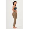 imageODODOS 2 Pack Buttery Soft Cross Waist Leggings with Pockets for Women ODCLOUD 25quot  28quot Crossover Lounge Yoga PantsBlacklight Brown