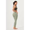 imageODODOS 2 Pack Buttery Soft Cross Waist Leggings with Pockets for Women ODCLOUD 25quot  28quot Crossover Lounge Yoga PantsBlacklime Stone