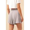 imageODODOS 2Pack Modal Soft Lounge Shorts for Women High Waist Casual Sleepwear Cozy Pajama Bottom5quot InseamBlacklight Beige