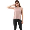 imageODODOS 3Pack Loose Tank Tops for Women Sleeveless Gym Athletic Workout Tops Yoga ShirtsPink Long1 Pack