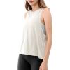 imageODODOS 3Pack Loose Tank Tops for Women Sleeveless Gym Athletic Workout Tops Yoga ShirtsSage Greeniovrypink Long