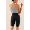 imageODODOS ODCLOUD 2Pack Lounge Yoga Shorts for Women 4quot  6quot  8quot 10quot High Waist Buttery Soft Biker Shorts1blackblack