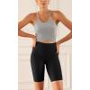 imageODODOS ODCLOUD 2Pack Lounge Yoga Shorts for Women 4quot  6quot  8quot 10quot High Waist Buttery Soft Biker Shorts1blackblack