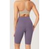 imageODODOS ODCLOUD 2Pack Lounge Yoga Shorts for Women 4quot  6quot  8quot 10quot High Waist Buttery Soft Biker ShortsBlackash Violet