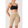 imageODODOS ODCLOUD 2Pack Lounge Yoga Shorts for Women 4quot  6quot  8quot 10quot High Waist Buttery Soft Biker ShortsBlackbeige
