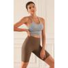 imageODODOS ODCLOUD 2Pack Lounge Yoga Shorts for Women 4quot  6quot  8quot 10quot High Waist Buttery Soft Biker ShortsBlackbrunette