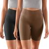 imageODODOS ODCLOUD 2Pack Lounge Yoga Shorts for Women 4quot  6quot  8quot 10quot High Waist Buttery Soft Biker ShortsBlackbrunette