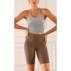 imageODODOS ODCLOUD 2Pack Lounge Yoga Shorts for Women 4quot  6quot  8quot 10quot High Waist Buttery Soft Biker ShortsBlackbrunette