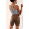 imageODODOS ODCLOUD 2Pack Lounge Yoga Shorts for Women 4quot  6quot  8quot 10quot High Waist Buttery Soft Biker ShortsBlackbrunette