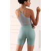 imageODODOS ODCLOUD 2Pack Lounge Yoga Shorts for Women 4quot  6quot  8quot 10quot High Waist Buttery Soft Biker ShortsBlackchambray