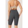 imageODODOS ODCLOUD 2Pack Lounge Yoga Shorts for Women 4quot  6quot  8quot 10quot High Waist Buttery Soft Biker ShortsBlackcharcoal