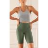 imageODODOS ODCLOUD 2Pack Lounge Yoga Shorts for Women 4quot  6quot  8quot 10quot High Waist Buttery Soft Biker ShortsBlackdark Olive