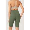 imageODODOS ODCLOUD 2Pack Lounge Yoga Shorts for Women 4quot  6quot  8quot 10quot High Waist Buttery Soft Biker ShortsBlackdark Olive