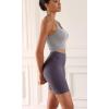 imageODODOS ODCLOUD 2Pack Lounge Yoga Shorts for Women 4quot  6quot  8quot 10quot High Waist Buttery Soft Biker ShortsBlackdark Purple