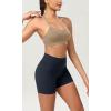 imageODODOS ODCLOUD 2Pack Lounge Yoga Shorts for Women 4quot  6quot  8quot 10quot High Waist Buttery Soft Biker ShortsBlackdeep Navy