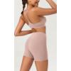 imageODODOS ODCLOUD 2Pack Lounge Yoga Shorts for Women 4quot  6quot  8quot 10quot High Waist Buttery Soft Biker ShortsBlackdusty Pink