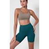 imageODODOS ODCLOUD 2Pack Lounge Yoga Shorts for Women 4quot  6quot  8quot 10quot High Waist Buttery Soft Biker ShortsBlackforest Teal
