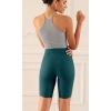 imageODODOS ODCLOUD 2Pack Lounge Yoga Shorts for Women 4quot  6quot  8quot 10quot High Waist Buttery Soft Biker ShortsBlackforest Teal