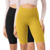 imageODODOS ODCLOUD 2Pack Lounge Yoga Shorts for Women 4quot  6quot  8quot 10quot High Waist Buttery Soft Biker ShortsBlackmango Mint