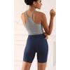 imageODODOS ODCLOUD 2Pack Lounge Yoga Shorts for Women 4quot  6quot  8quot 10quot High Waist Buttery Soft Biker ShortsBlacknavy