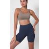 imageODODOS ODCLOUD 2Pack Lounge Yoga Shorts for Women 4quot  6quot  8quot 10quot High Waist Buttery Soft Biker ShortsBlacknavy