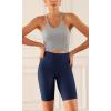 imageODODOS ODCLOUD 2Pack Lounge Yoga Shorts for Women 4quot  6quot  8quot 10quot High Waist Buttery Soft Biker ShortsBlacknavy