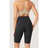 imageODODOS ODCLOUD 2Pack Lounge Yoga Shorts for Women 4quot  6quot  8quot 10quot High Waist Buttery Soft Biker ShortsBlackonyx Black Grey