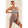 imageODODOS ODCLOUD 2Pack Lounge Yoga Shorts for Women 4quot  6quot  8quot 10quot High Waist Buttery Soft Biker ShortsBlackpurple Taupe