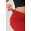 imageODODOS ODCLOUD 2Pack Lounge Yoga Shorts for Women 4quot  6quot  8quot 10quot High Waist Buttery Soft Biker ShortsBlackred