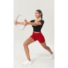 imageODODOS ODCLOUD 2Pack Lounge Yoga Shorts for Women 4quot  6quot  8quot 10quot High Waist Buttery Soft Biker ShortsBlackred
