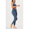 imageODODOS 2 Pack Buttery Soft Cross Waist Leggings for Women ODCLOUD 25quot  28quot Crossover Lounge Yoga PantsBlackink Blue