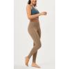 imageODODOS 2 Pack Buttery Soft Cross Waist Leggings for Women ODCLOUD 25quot  28quot Crossover Lounge Yoga PantsBlacklight Brown
