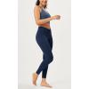imageODODOS 2 Pack Buttery Soft Cross Waist Leggings for Women ODCLOUD 25quot  28quot Crossover Lounge Yoga PantsBlacknavy