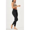imageODODOS 2 Pack Buttery Soft Cross Waist Leggings for Women ODCLOUD 25quot  28quot Crossover Lounge Yoga PantsBlackonyx Black Grey