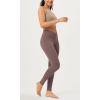 imageODODOS 2 Pack Buttery Soft Cross Waist Leggings for Women ODCLOUD 25quot  28quot Crossover Lounge Yoga PantsBlackpurple Taupe
