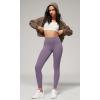 imageODODOS ODCLOUD 2Pack Buttery Soft Lounge Yoga Leggings for Women 23quot  25quot 28quot High Waist Yoga PantsBlackash Violet