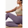 imageODODOS ODCLOUD 2Pack Buttery Soft Lounge Yoga Leggings for Women 23quot  25quot 28quot High Waist Yoga PantsBlackash Violet