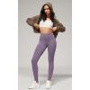 imageODODOS ODCLOUD 2Pack Buttery Soft Lounge Yoga Leggings for Women 23quot  25quot 28quot High Waist Yoga PantsBlackash Violet